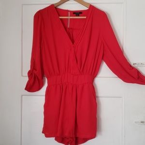 Beautiful Red Romper/jumpsuit